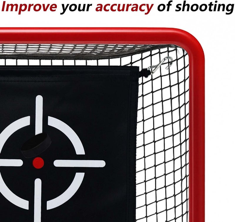 KAIDIDA Ice Hockey Shooting Target: 10"x10" Quick Install Waterproof Training Aid Improve Accuracy for Outdoor Indoor Teens Adult Players - Only 1 Pieces - Image 4